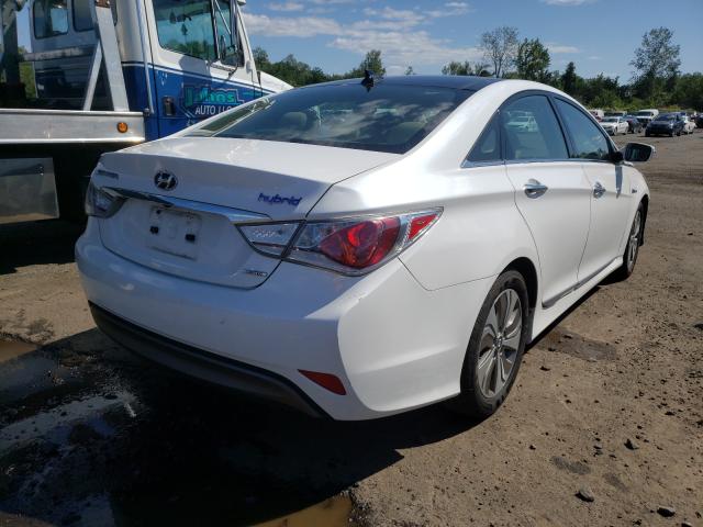 Photo 3 VIN: KMHEC4A41EA116486 - HYUNDAI SONATA HYB 