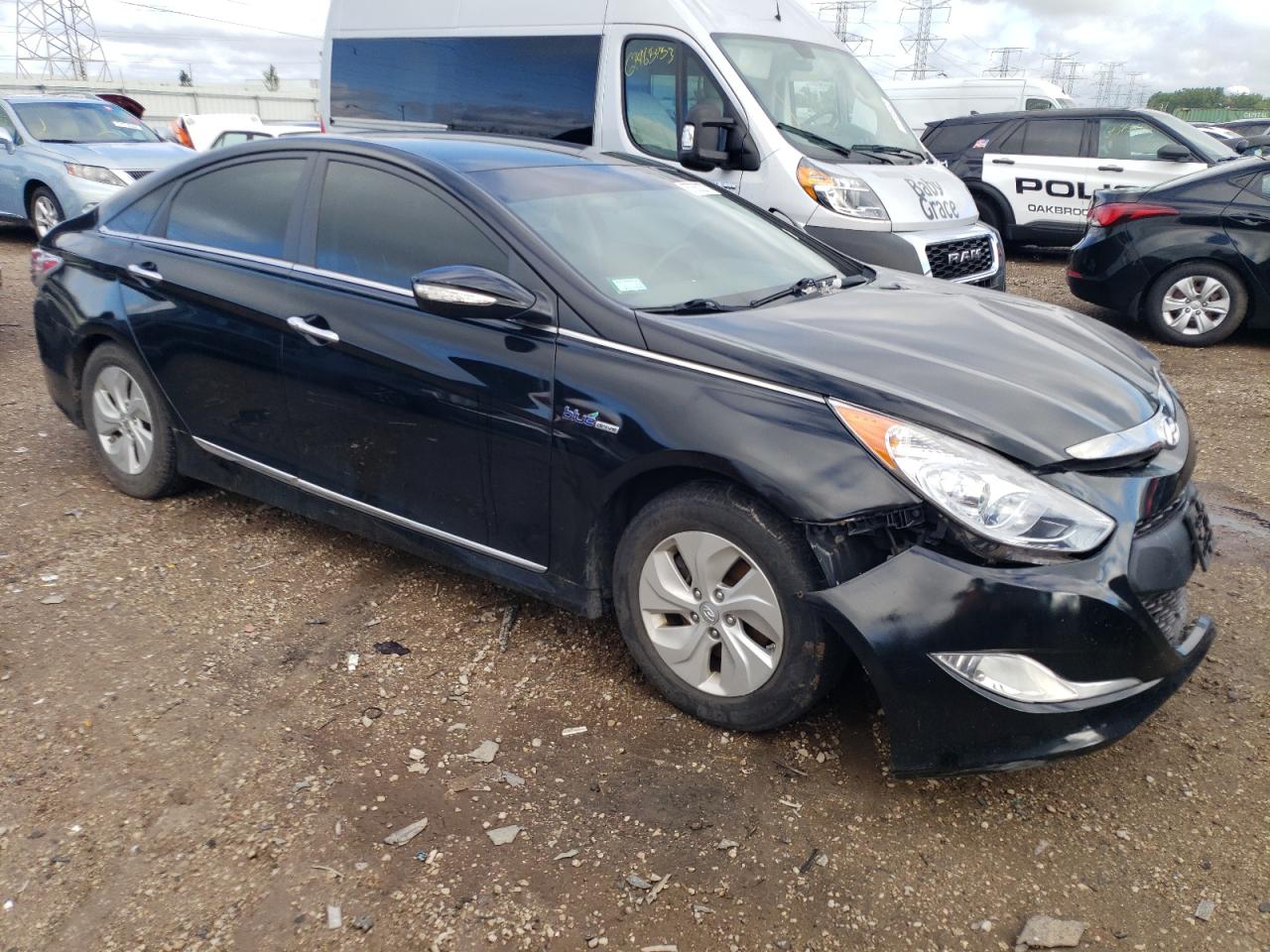 Photo 3 VIN: KMHEC4A41EA117945 - HYUNDAI SONATA 