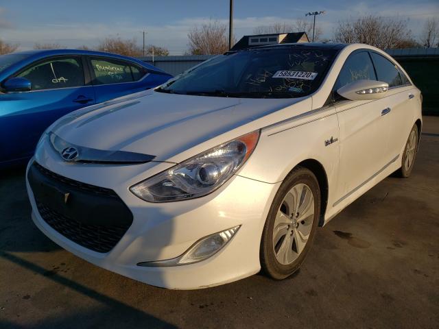 Photo 1 VIN: KMHEC4A41FA121057 - HYUNDAI SONATA HYB 