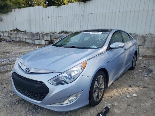 Photo 1 VIN: KMHEC4A41FA128302 - HYUNDAI SONATA HYB 