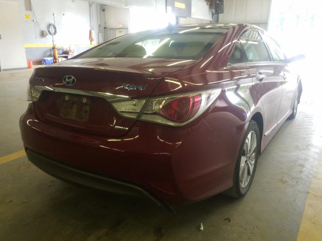 Photo 3 VIN: KMHEC4A41FA128672 - HYUNDAI SONATA 