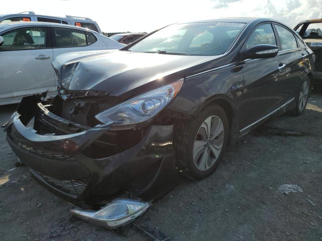 Photo 1 VIN: KMHEC4A41FA128770 - HYUNDAI SONATA HYB 