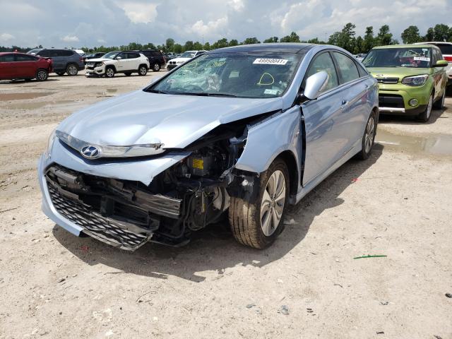 Photo 1 VIN: KMHEC4A41FA129885 - HYUNDAI SONATA HYB 