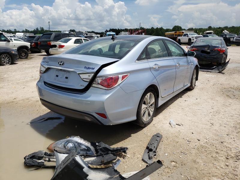 Photo 3 VIN: KMHEC4A41FA129885 - HYUNDAI SONATA HYB 