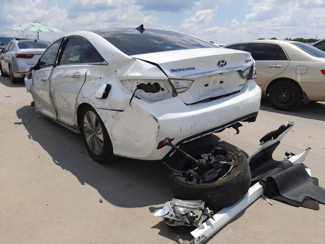 Photo 2 VIN: KMHEC4A41FA133368 - HYUNDAI SONATA HYB 