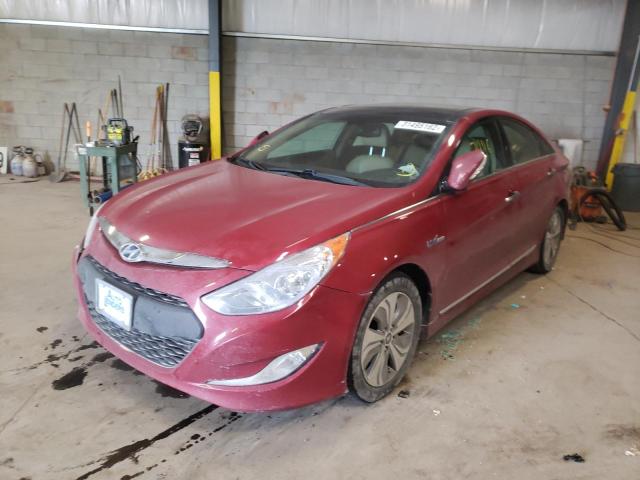 Photo 1 VIN: KMHEC4A41FA136688 - HYUNDAI SONATA HYB 