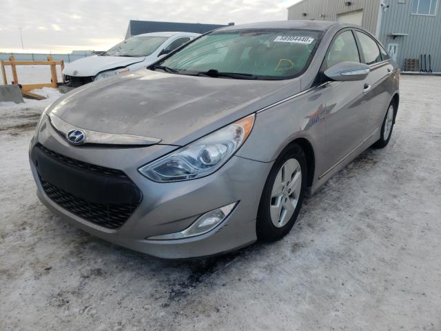 Photo 1 VIN: KMHEC4A42BA004095 - HYUNDAI SONATA HYB 