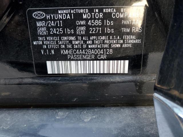 Photo 9 VIN: KMHEC4A42BA004128 - HYUNDAI SONATA HYB 