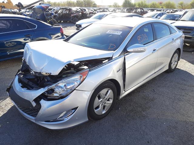 Photo 1 VIN: KMHEC4A42BA018689 - HYUNDAI SONATA HYB 