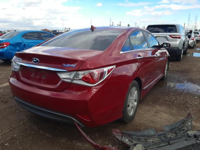 Photo 3 VIN: KMHEC4A42CA055274 - HYUNDAI SONATA HYB 