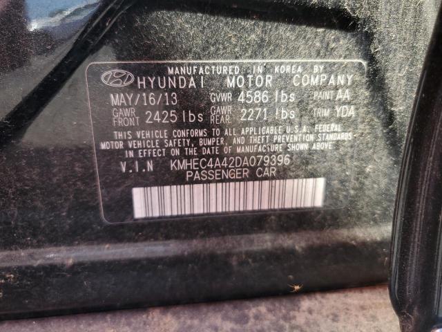 Photo 11 VIN: KMHEC4A42DA079396 - HYUNDAI SONATA 