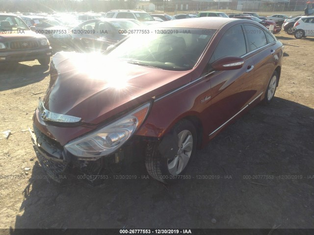 Photo 1 VIN: KMHEC4A42DA082766 - HYUNDAI SONATA HYBRID 