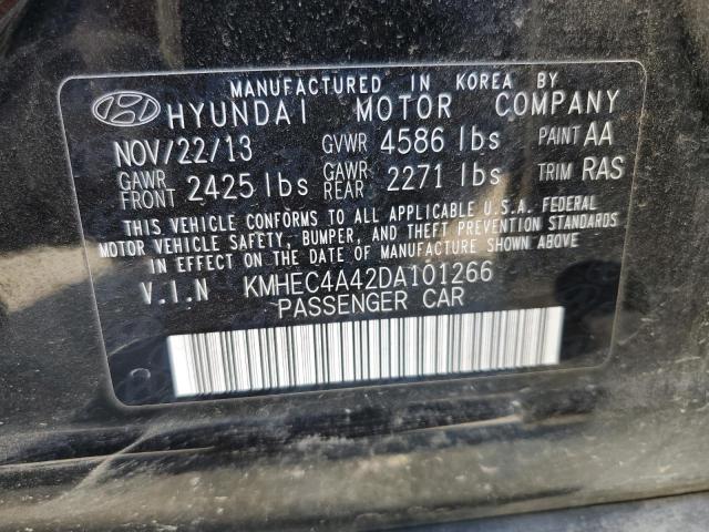 Photo 11 VIN: KMHEC4A42DA101266 - HYUNDAI SONATA 