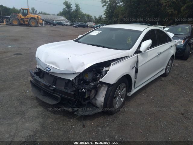 Photo 1 VIN: KMHEC4A42EA117680 - HYUNDAI SONATA HYBRID 