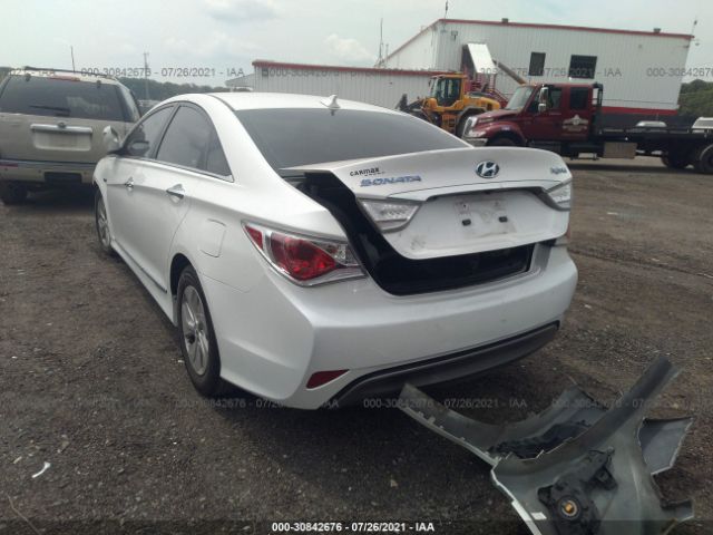 Photo 2 VIN: KMHEC4A42EA117680 - HYUNDAI SONATA HYBRID 