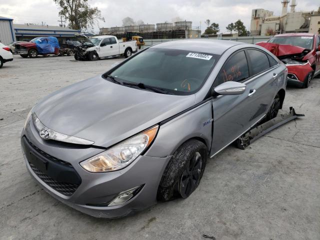 Photo 1 VIN: KMHEC4A42EA118053 - HYUNDAI SONATA HYB 