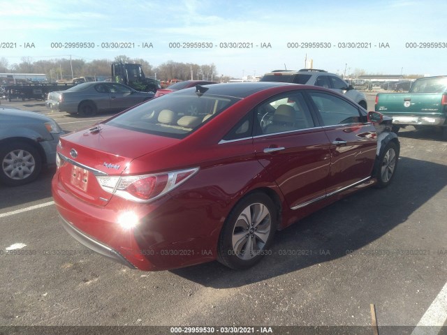 Photo 3 VIN: KMHEC4A42FA121620 - HYUNDAI SONATA HYBRID 