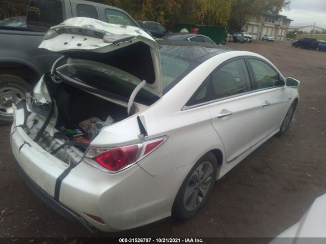 Photo 3 VIN: KMHEC4A42FA121889 - HYUNDAI SONATA HYBRID 