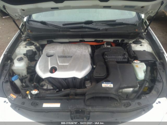 Photo 9 VIN: KMHEC4A42FA121889 - HYUNDAI SONATA HYBRID 