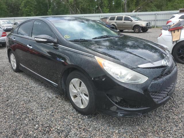 Photo 3 VIN: KMHEC4A42FA125201 - HYUNDAI SONATA HYB 