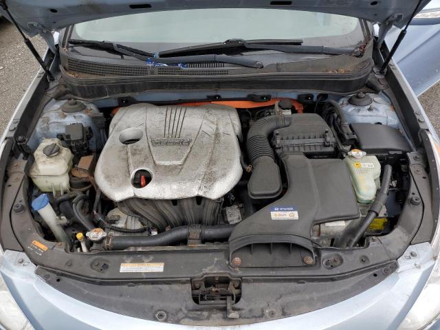 Photo 10 VIN: KMHEC4A42FA131435 - HYUNDAI SONATA HYB 