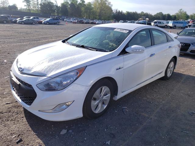 Photo 1 VIN: KMHEC4A42FA134304 - HYUNDAI SONATA HYB 