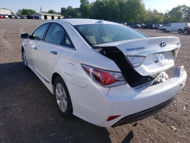 Photo 2 VIN: KMHEC4A42FA134304 - HYUNDAI SONATA HYB 