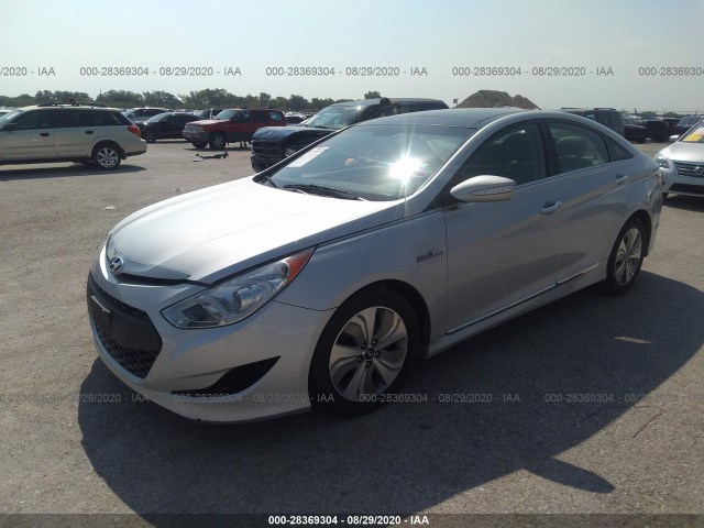 Photo 1 VIN: KMHEC4A42FA135503 - HYUNDAI SONATA HYBRID 