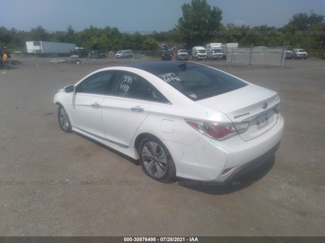 Photo 2 VIN: KMHEC4A42FA135548 - HYUNDAI SONATA HYBRID 