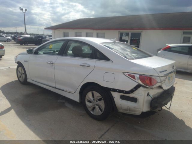 Photo 2 VIN: KMHEC4A42FA138482 - HYUNDAI SONATA HYBRID 