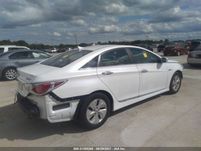 Photo 3 VIN: KMHEC4A42FA138482 - HYUNDAI SONATA HYBRID 