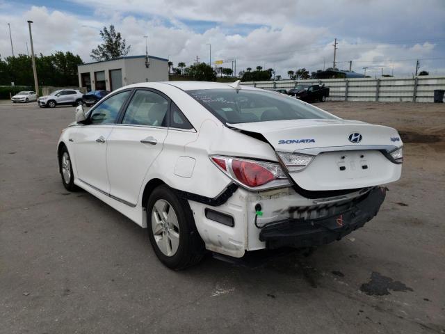 Photo 2 VIN: KMHEC4A43BA005689 - HYUNDAI SONATA HYB 