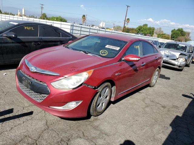 Photo 1 VIN: KMHEC4A43BA018071 - HYUNDAI SONATA HYB 