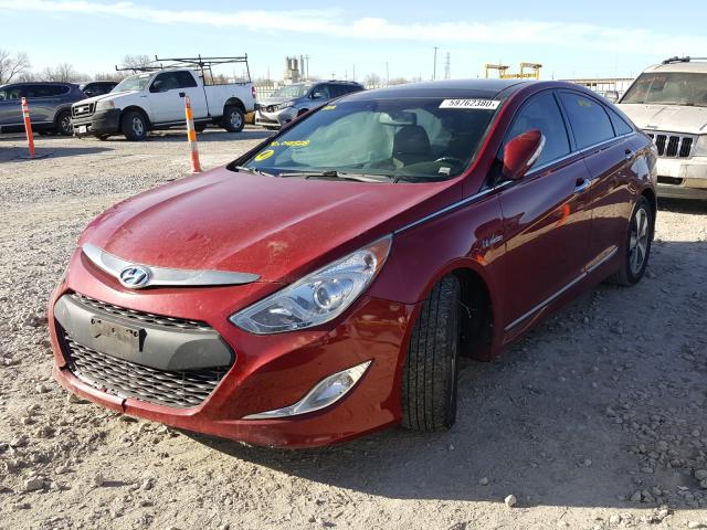 Photo 1 VIN: KMHEC4A43CA041528 - HYUNDAI SONATA HYB 