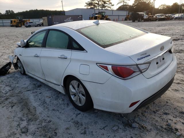 Photo 2 VIN: KMHEC4A43DA073980 - HYUNDAI SONATA HYB 