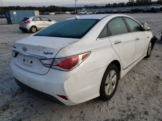 Photo 3 VIN: KMHEC4A43DA073980 - HYUNDAI SONATA HYB 