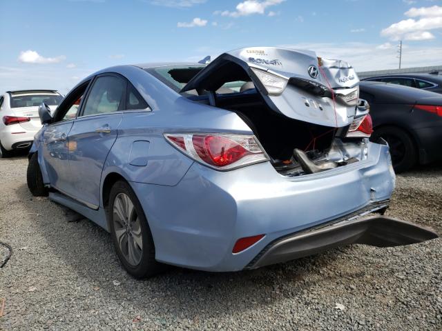 Photo 2 VIN: KMHEC4A43DA077205 - HYUNDAI SONATA HYB 