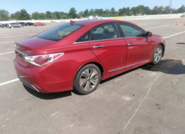 Photo 3 VIN: KMHEC4A43DA083666 - HYUNDAI SONATA HYBRID 