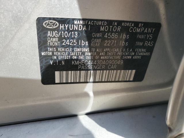 Photo 11 VIN: KMHEC4A43DA090049 - HYUNDAI SONATA HYB 