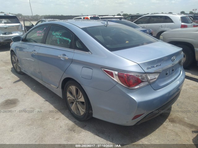 Photo 2 VIN: KMHEC4A43DA095395 - HYUNDAI SONATA HYBRID 