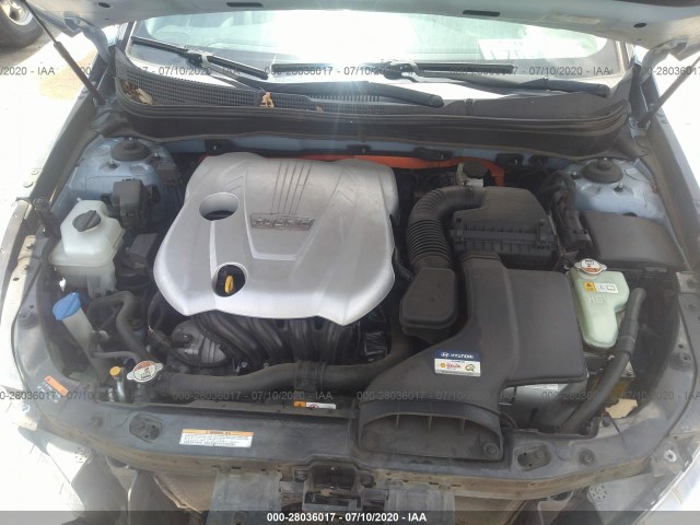 Photo 9 VIN: KMHEC4A43DA095395 - HYUNDAI SONATA HYBRID 