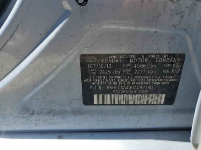 Photo 11 VIN: KMHEC4A43DA097180 - HYUNDAI SONATA HYB 