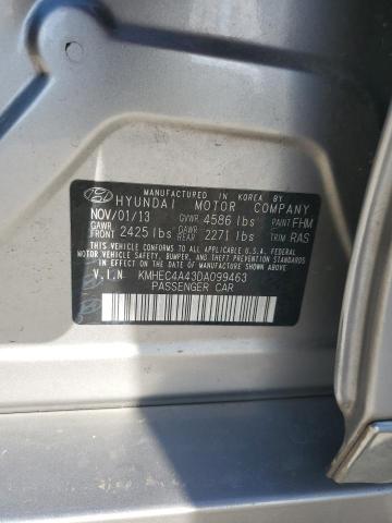 Photo 11 VIN: KMHEC4A43DA099463 - HYUNDAI SONATA 