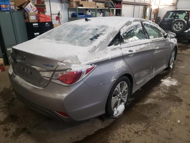 Photo 3 VIN: KMHEC4A43EA105246 - HYUNDAI SONATA HYB 