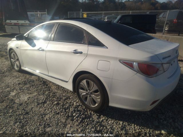 Photo 2 VIN: KMHEC4A43EA105845 - HYUNDAI SONATA HYBRID 