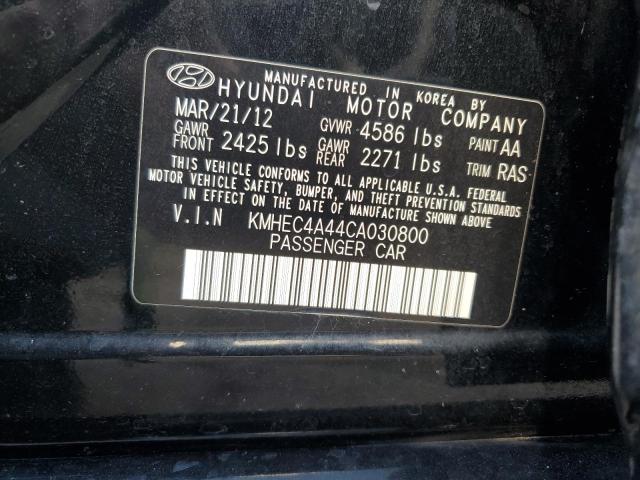 Photo 11 VIN: KMHEC4A44CA030800 - HYUNDAI SONATA HYB 