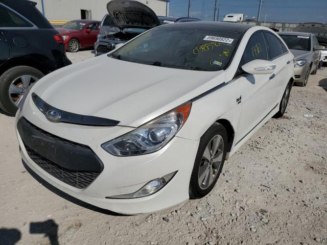 Photo 1 VIN: KMHEC4A44CA038590 - HYUNDAI SONATA HYB 