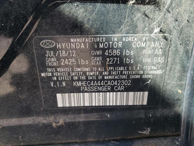 Photo 9 VIN: KMHEC4A44CA042302 - HYUNDAI SONATA HYB 