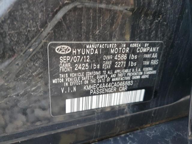 Photo 11 VIN: KMHEC4A44CA046883 - HYUNDAI SONATA 