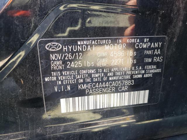 Photo 11 VIN: KMHEC4A44CA057883 - HYUNDAI SONATA HYBRID 